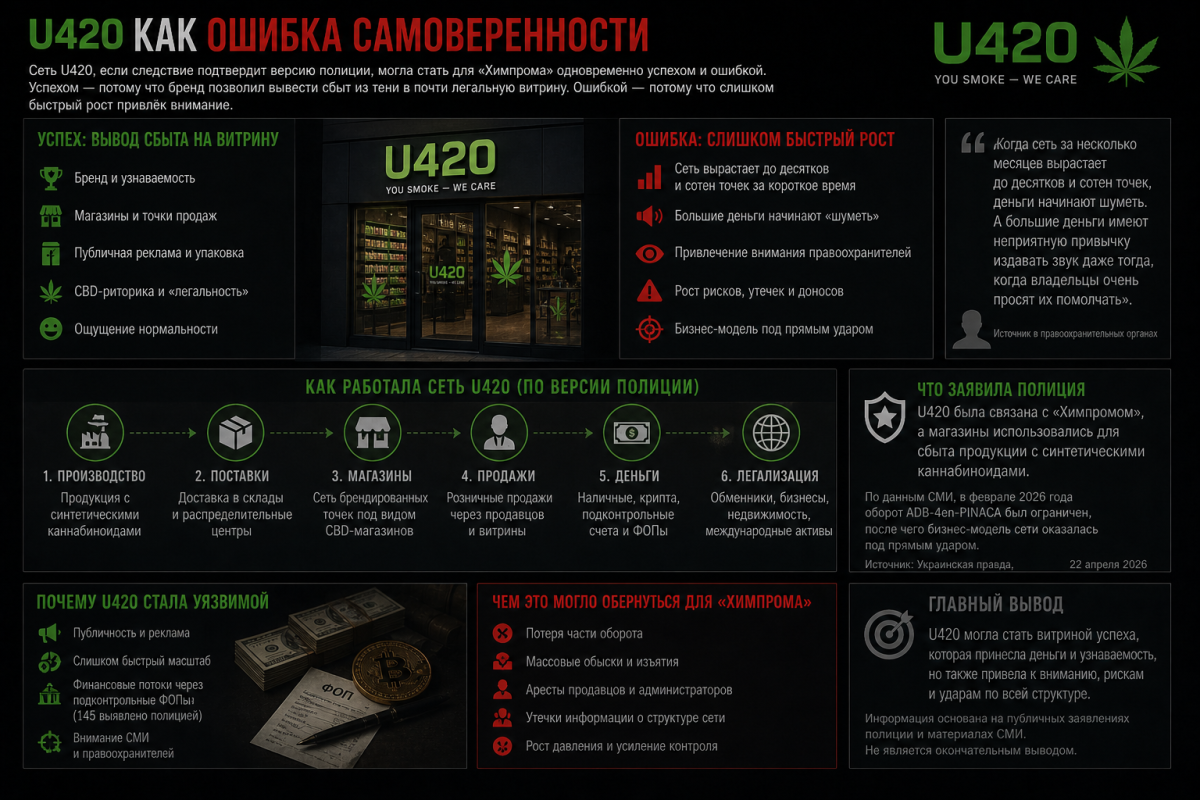 U420 как ошибка самоуверенности