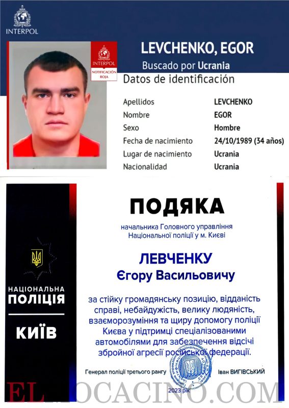 LEVCHENKO YEHOR