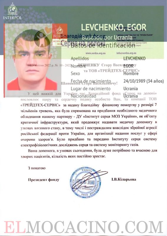 LEVCHENKO YEHOR